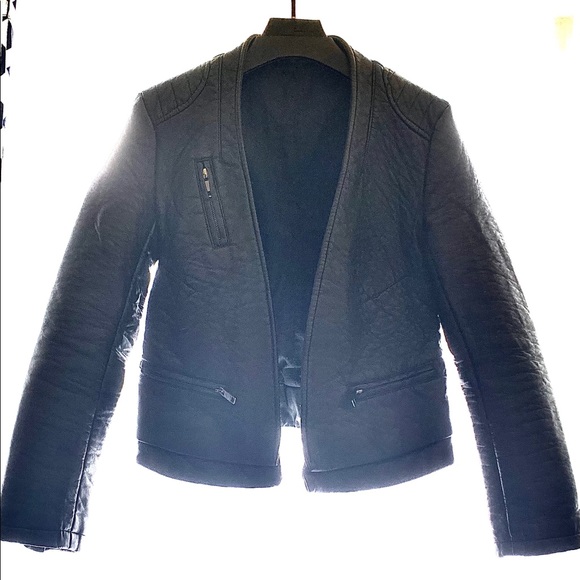 Faux leather jacket - Picture 4 of 4